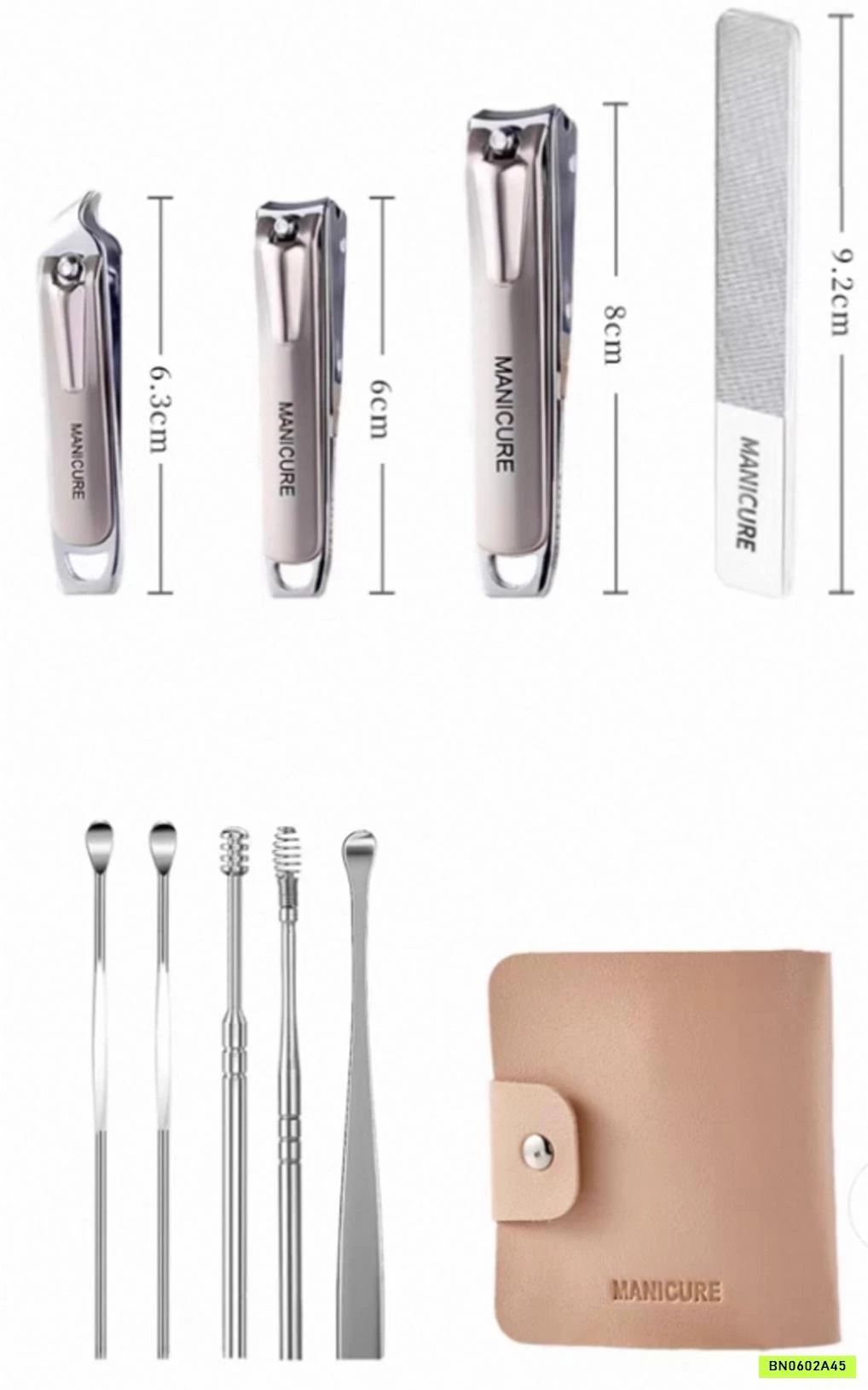 BỘ CẮT MÓNG TAY 10 CHI TIẾT