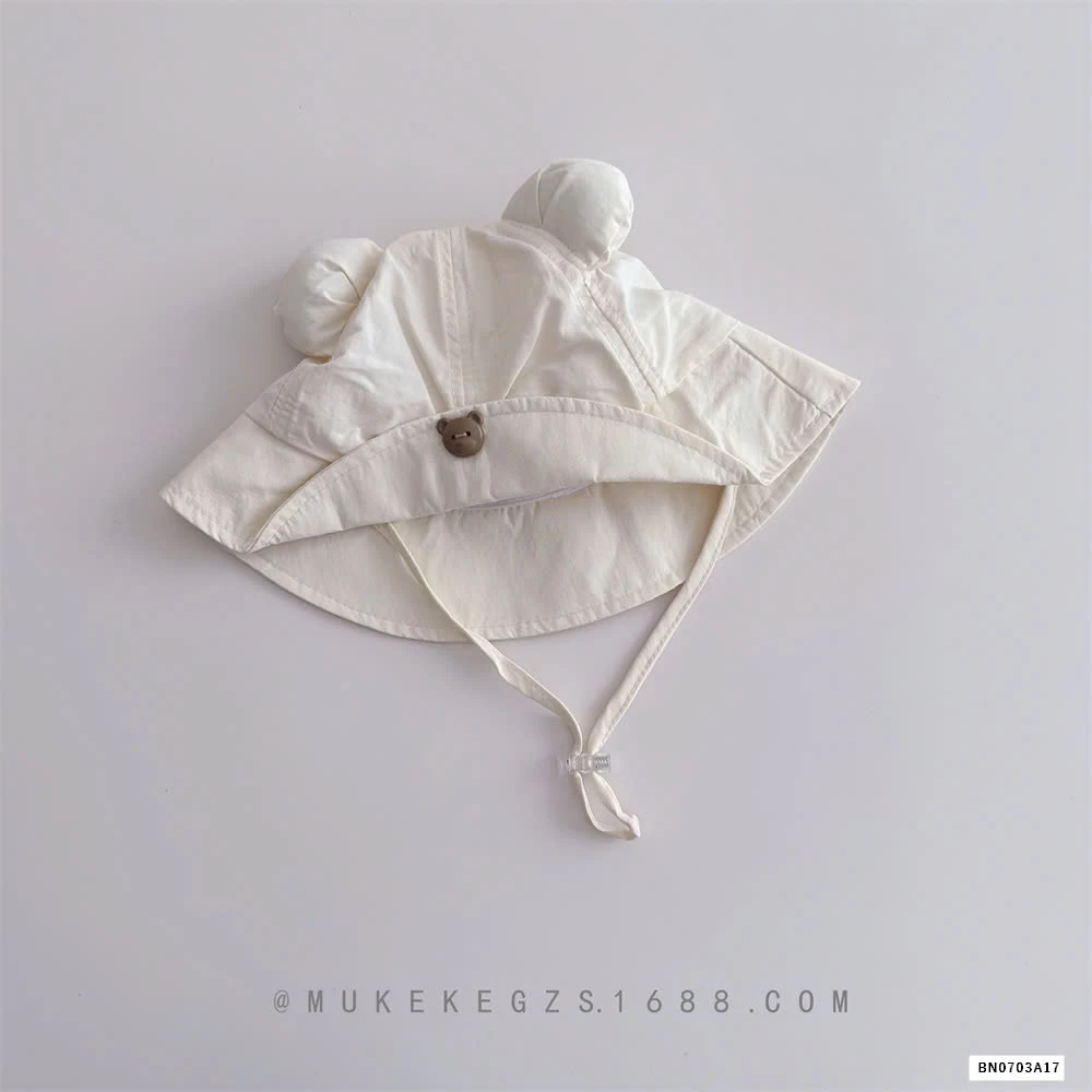 MŨ BÈO TAI GẤU KÈM QUAI