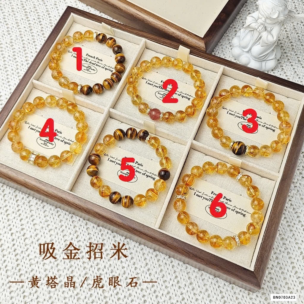 VÒNG ĐÁ THẠCH ANH VÀNG