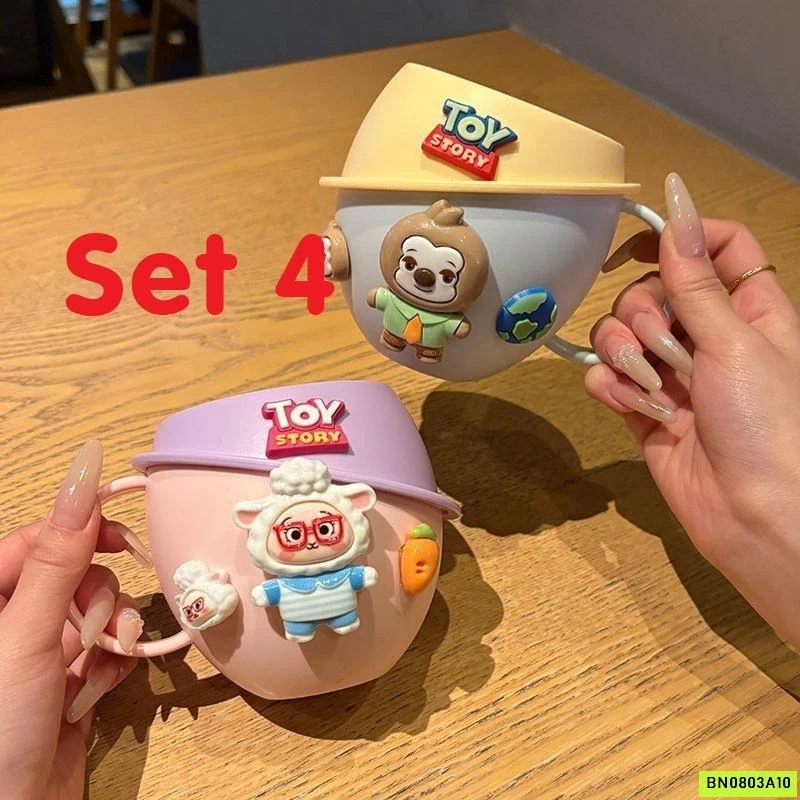 SÉT CỐC + BÀN CHẢI ĐÁNH RĂNG DISNEY