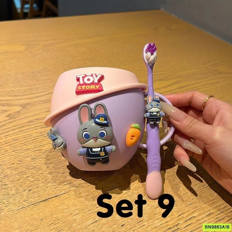 SÉT CỐC + BÀN CHẢI ĐÁNH RĂNG DISNEY