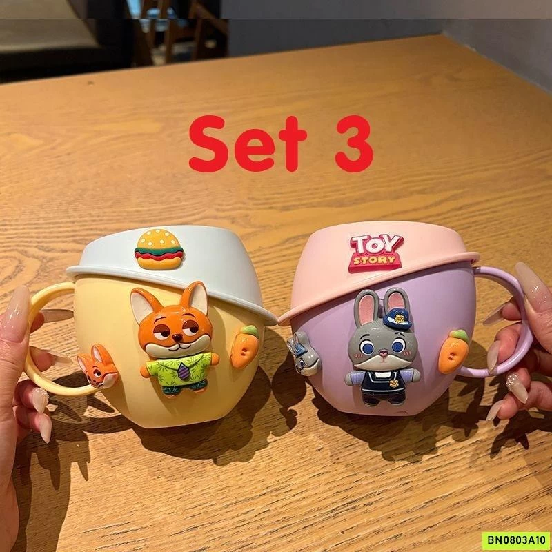 SÉT CỐC + BÀN CHẢI ĐÁNH RĂNG DISNEY