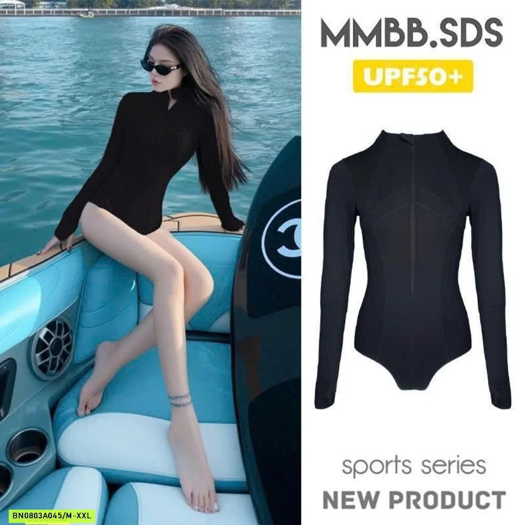 BỘ BƠI LIỀN THÂN DÀI TAY HOT TREND NỮ