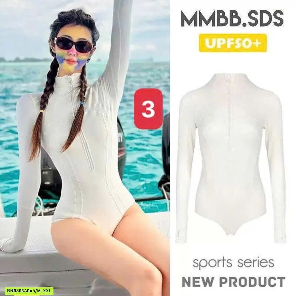 BỘ BƠI LIỀN THÂN DÀI TAY HOT TREND NỮ