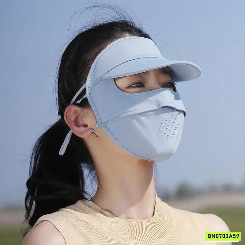 KHẨU TRANG CẢ MẶT CÓ TÁN CHE