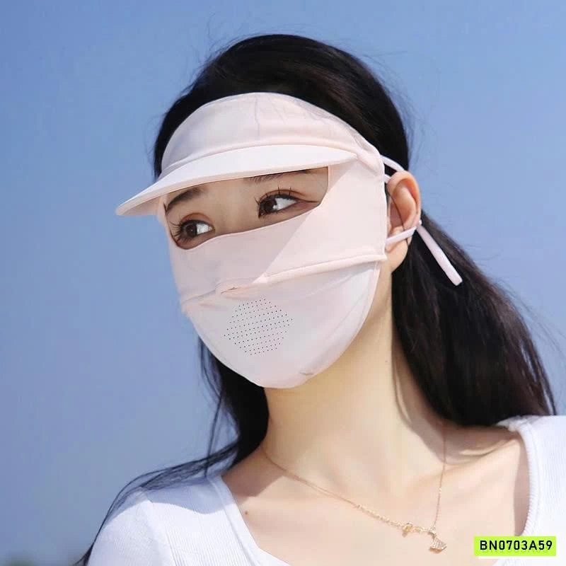 KHẨU TRANG CẢ MẶT CÓ TÁN CHE