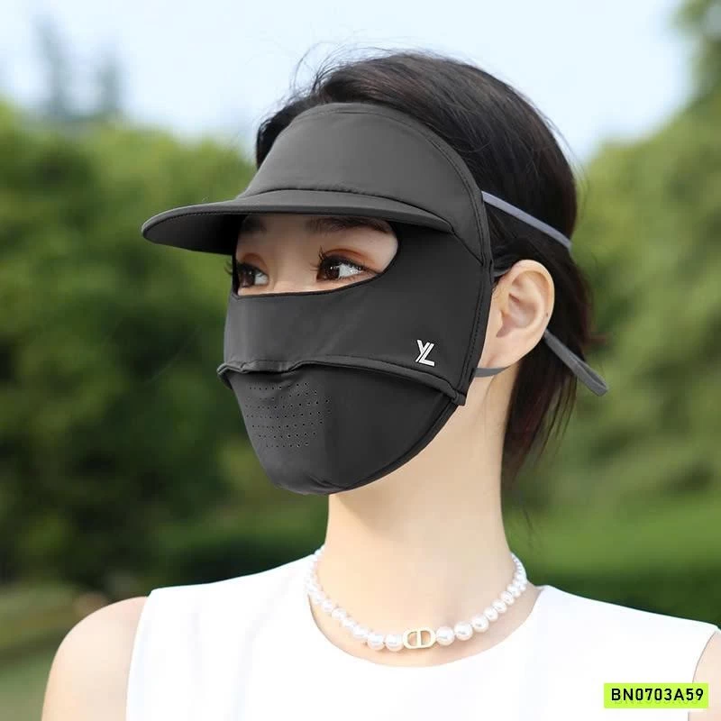 KHẨU TRANG CẢ MẶT CÓ TÁN CHE