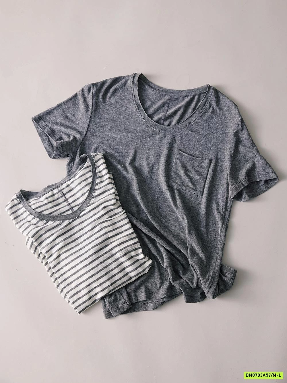 ÁO THUN GIẤY CỔ TIM XUẤT HÀN