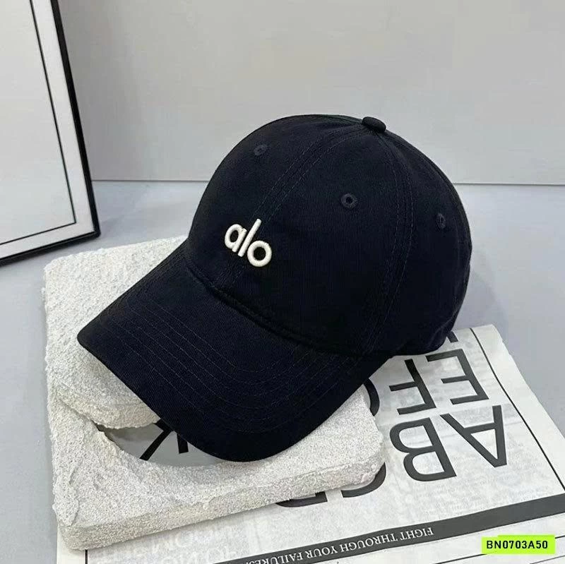 MŨ KẾT THÊU CHỮ A.LO