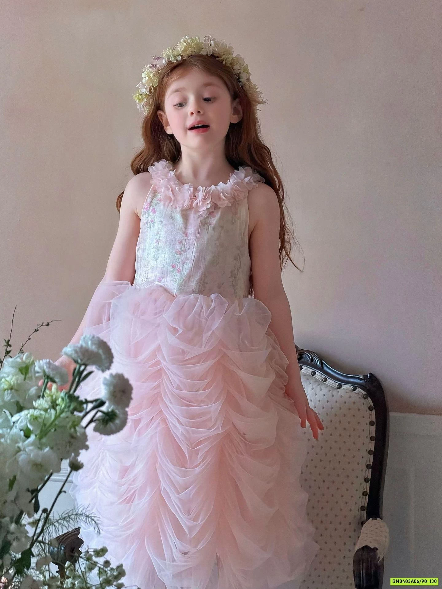 ĐẦM CÔNG CHÚA HỒNG BỒNG BỀNH OTALY