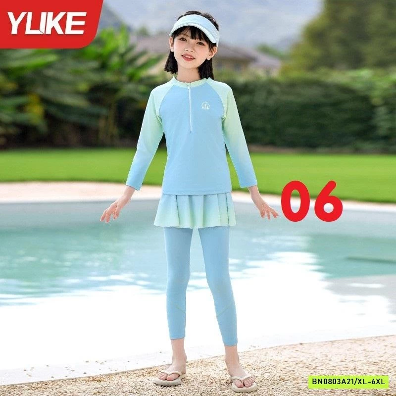 SÉT VÁY BƠI DÀI TAY BG YLIKE