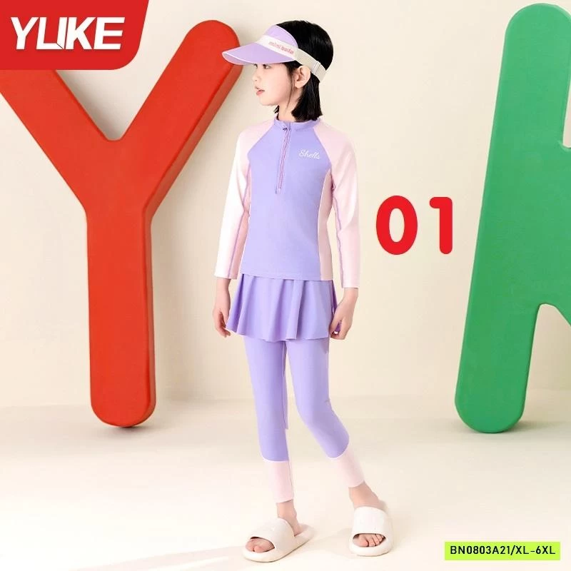 SÉT VÁY BƠI DÀI TAY BG YLIKE