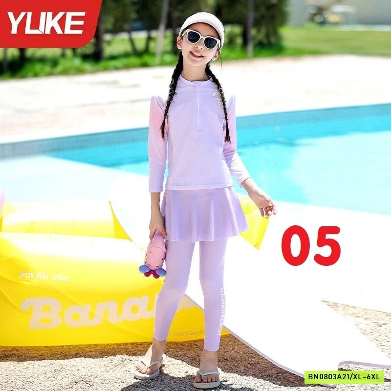 SÉT VÁY BƠI DÀI TAY BG YLIKE