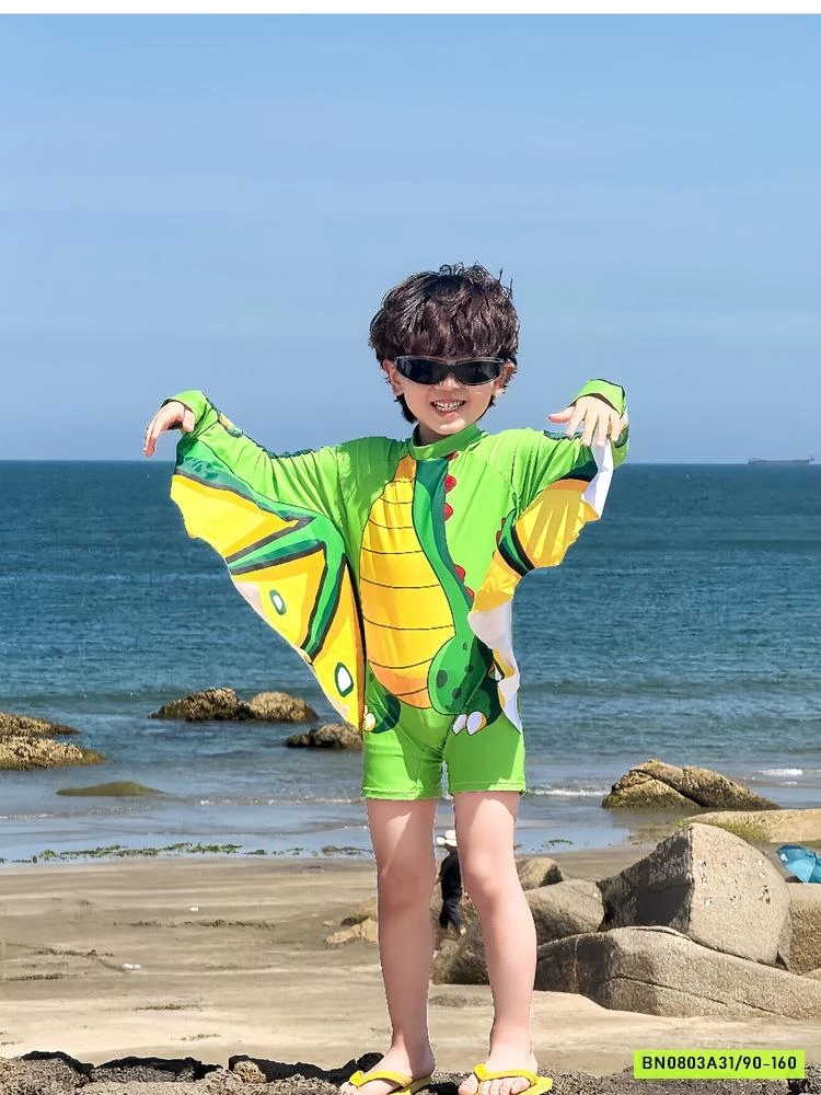 BỘ BƠI KHỦNG LONG XANH BÉ TRAI