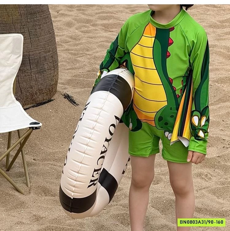 BỘ BƠI KHỦNG LONG XANH BÉ TRAI