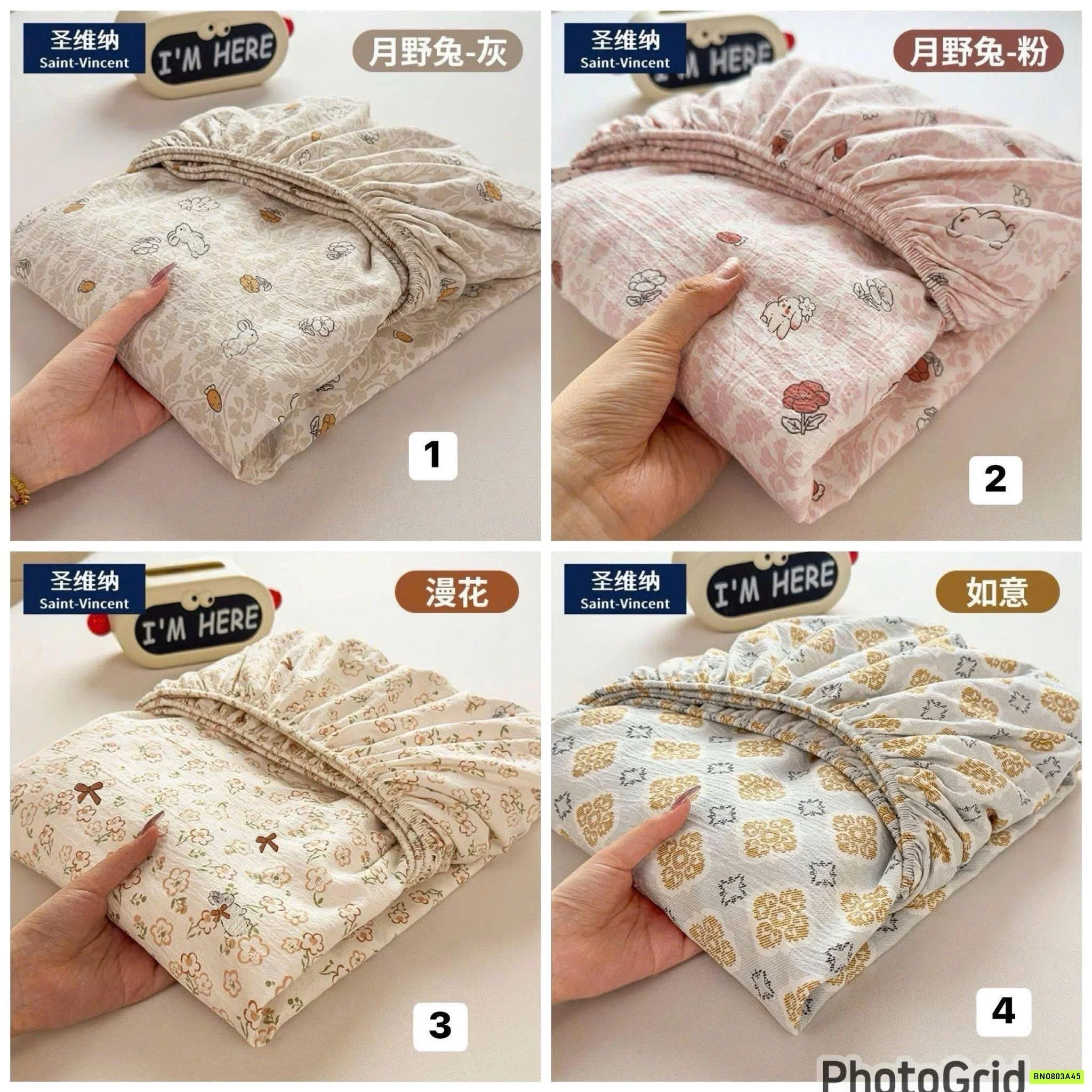 BỘ GA GIƯỜNG MÙA XUÂN hết sale