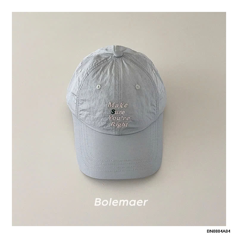 MŨ KẾT GIÓ THÊU CHỮ