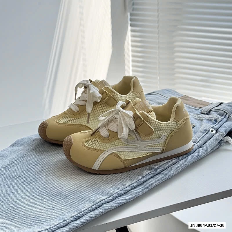 GIÀY LƯỚI BUỘC DÂY PHỐI SỌC