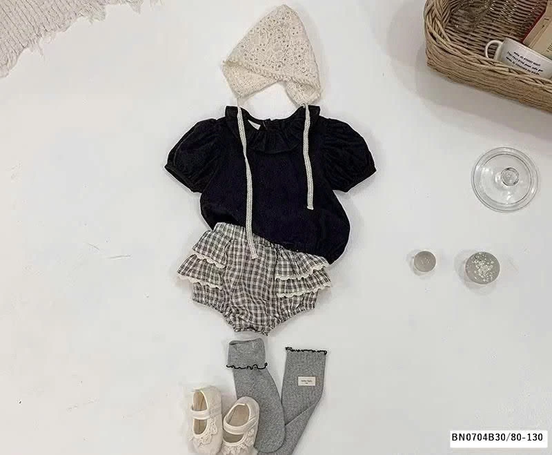 ÁO SƠ MI HOA THÊU TAY BỒNG NHÍ