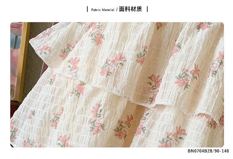 VÁY CÔNG CHÚA XÔ ĐŨI ĐÍNH NƠ CÁNH TIÊN