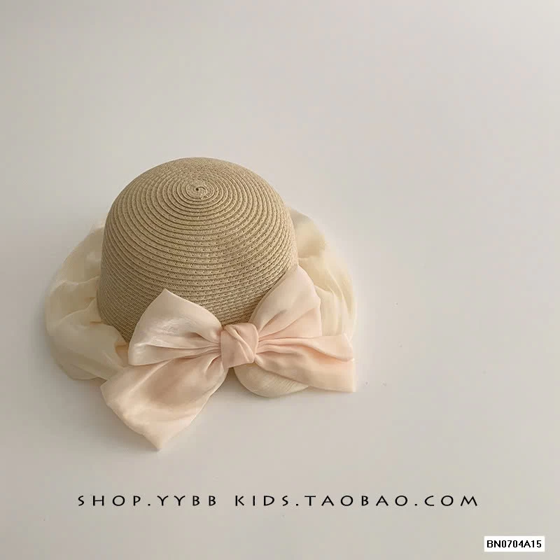 MŨ CÓI VIỀN BÈO NƠ SZ NHÍ