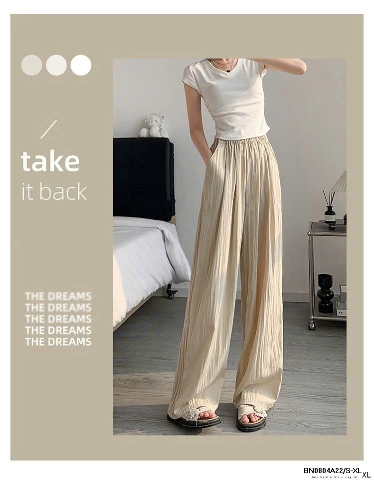 QUẦN ỐNG RỘNG TENCEL MỚI