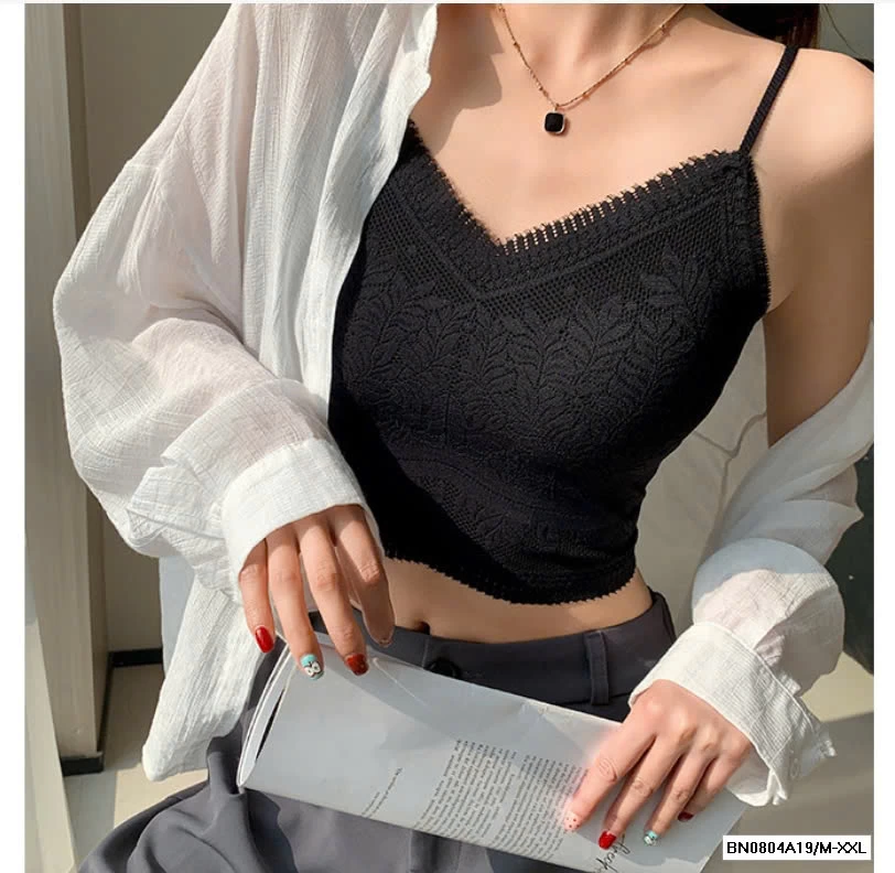 ÁO 2 DÂY REN LIỀN BRA