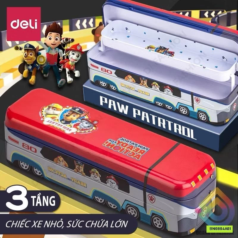 HỘP BÚT #DELI CHÓ CỨU HỘ