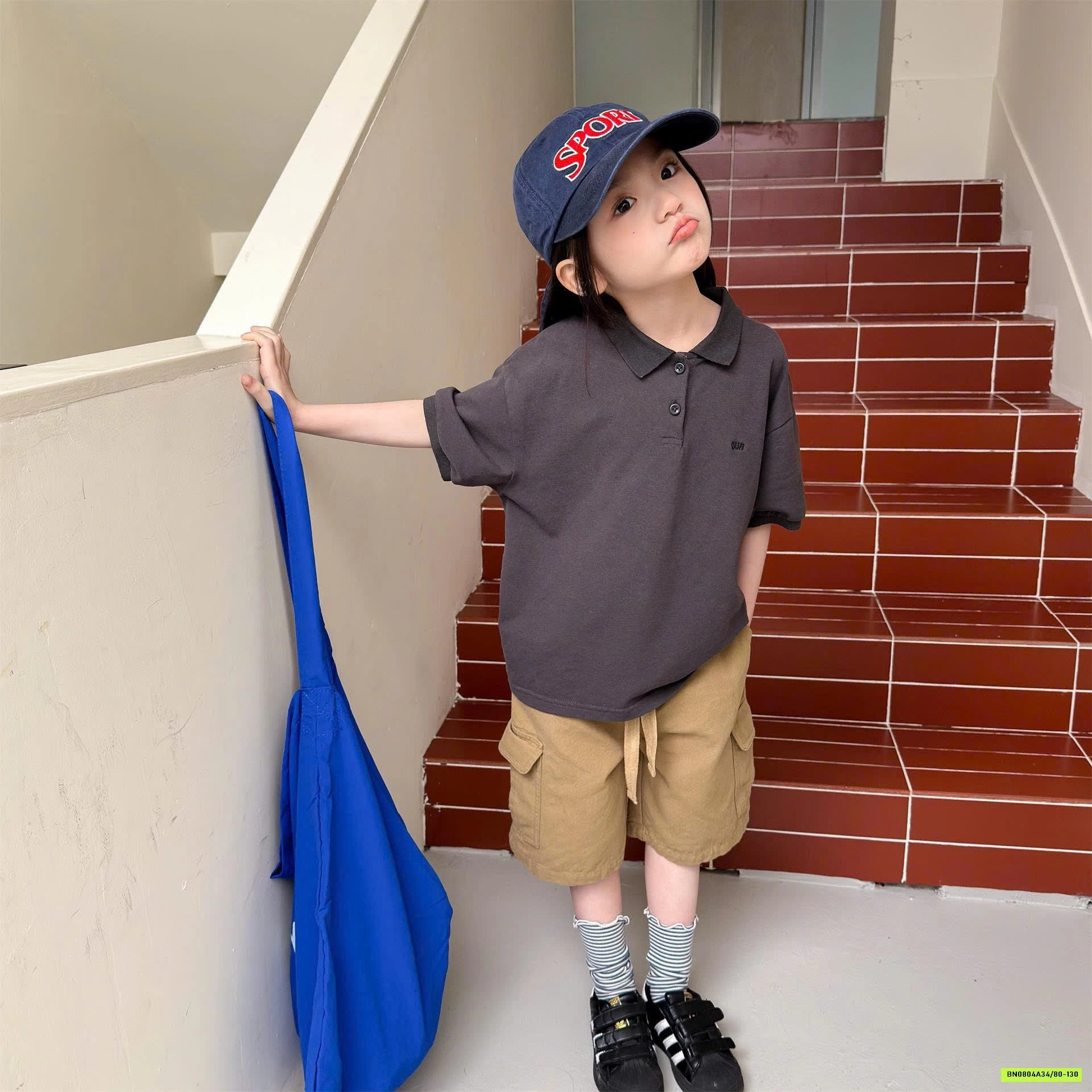 POLO TRƠN MÀU 7235 ADBABY