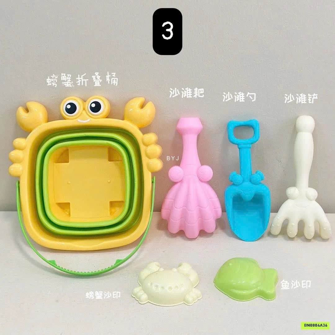 BỘ ĐỒ CHƠI XÚC CÁT CHO BÉ