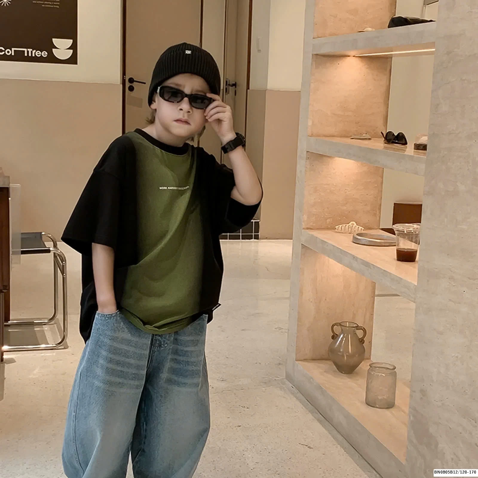 ÁO THUN PHỐI MÀU SZ ĐẠI