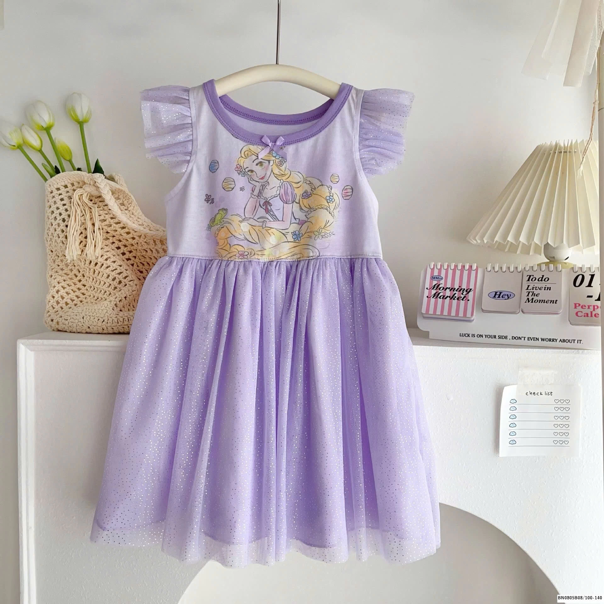 VÁY CÔNG CHÚA BÉ GÁI