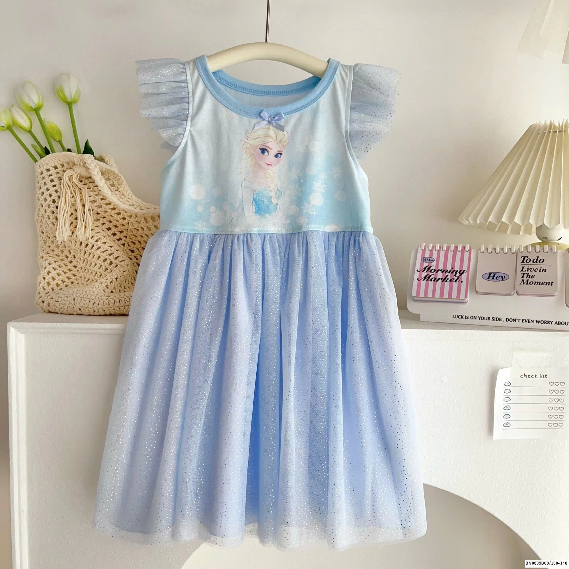 VÁY CÔNG CHÚA BÉ GÁI