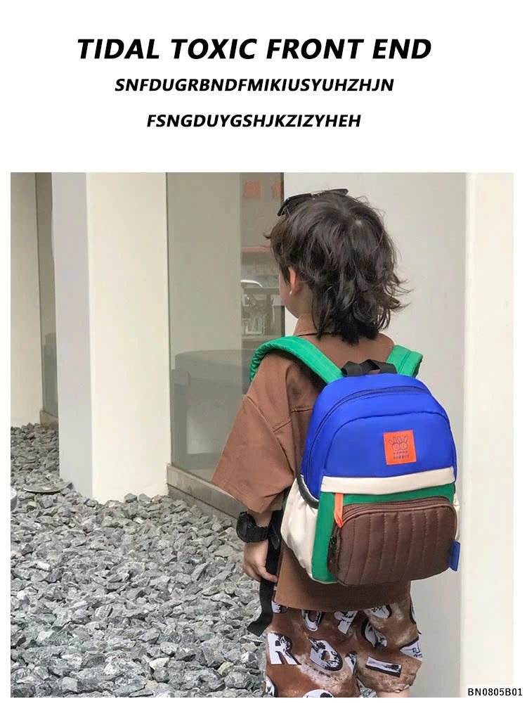 BALO VẢI PHỐI MÀU MẪU GIÁO + TIỂU HỌC