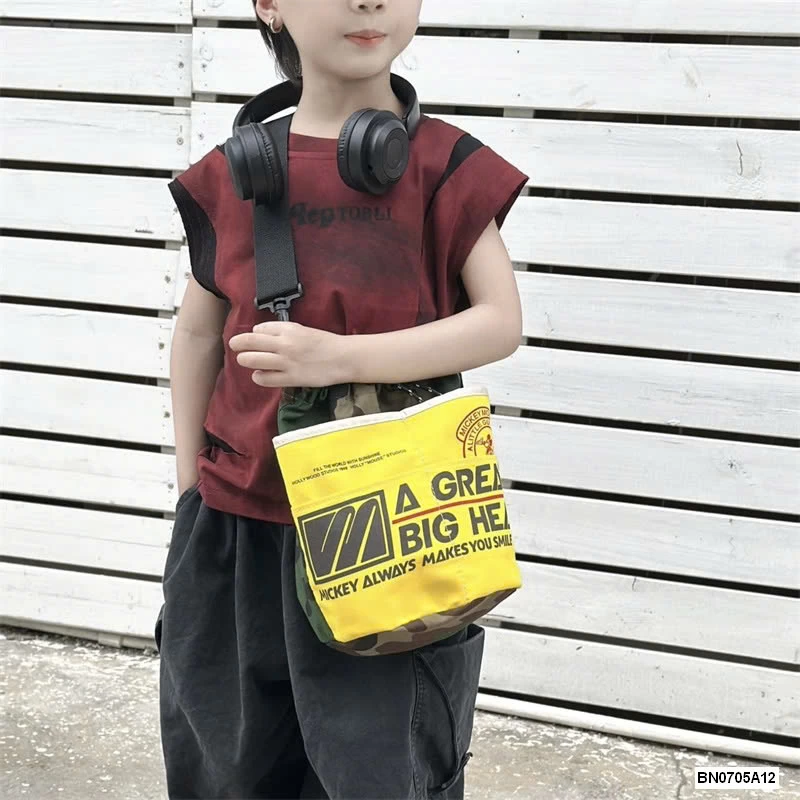 TÚI VẢI CANVAS IN CHỮ ĐEO CHÉO