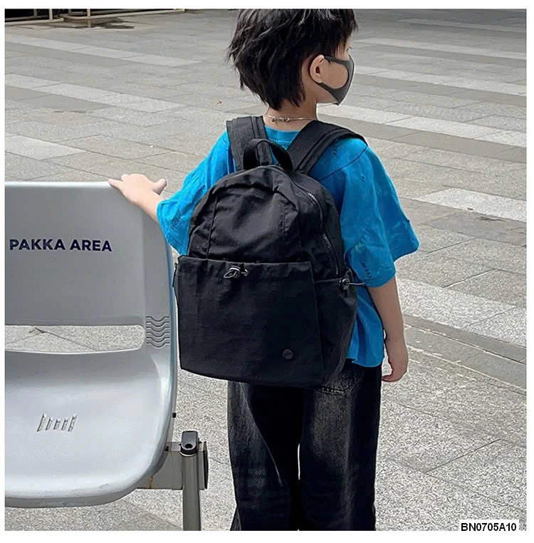 BALO VẢI GIÓ TRƠN MÀU