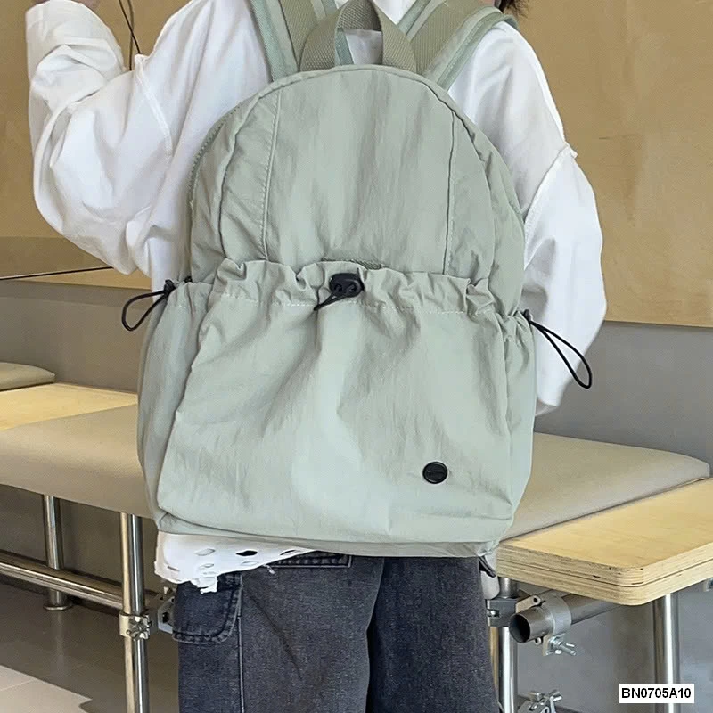 BALO VẢI GIÓ TRƠN MÀU