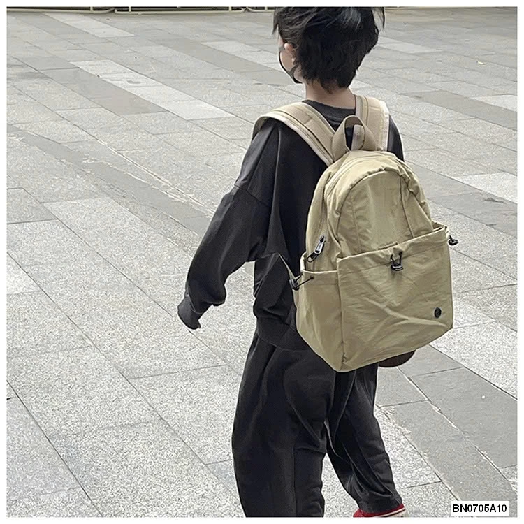 BALO VẢI GIÓ TRƠN MÀU