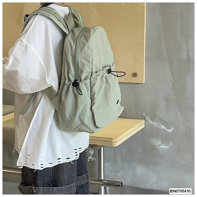 BALO VẢI GIÓ TRƠN MÀU