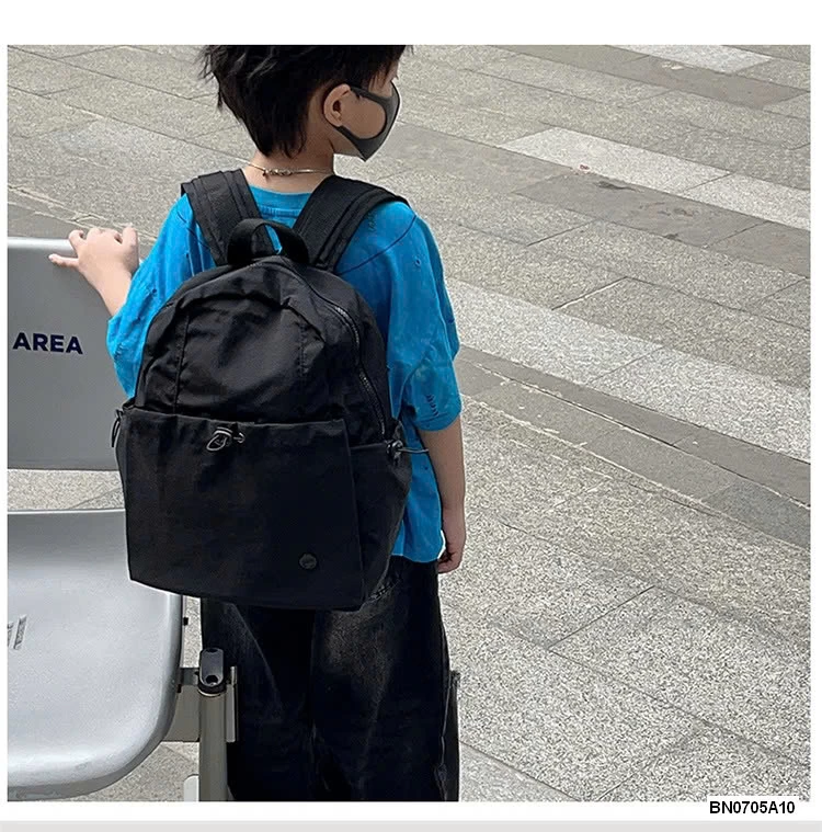 BALO VẢI GIÓ TRƠN MÀU