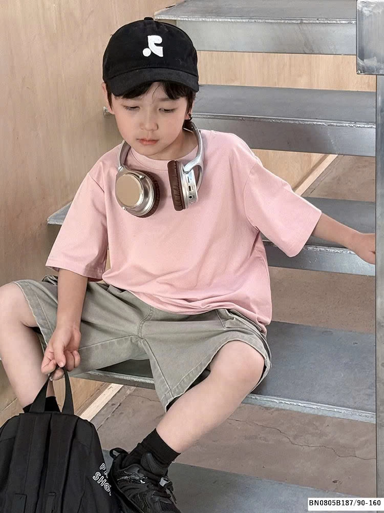 ÁO THUN TRƠN MÀU  AMBB 25B125