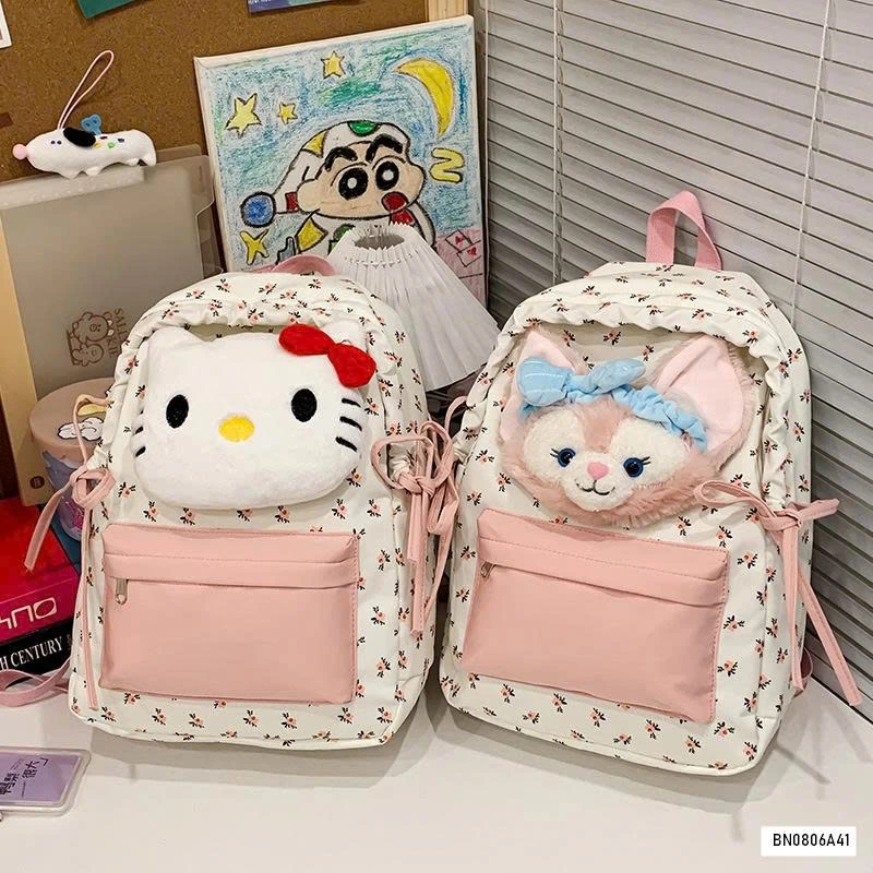 BALO VẢI GẮN THÚ BÔNG