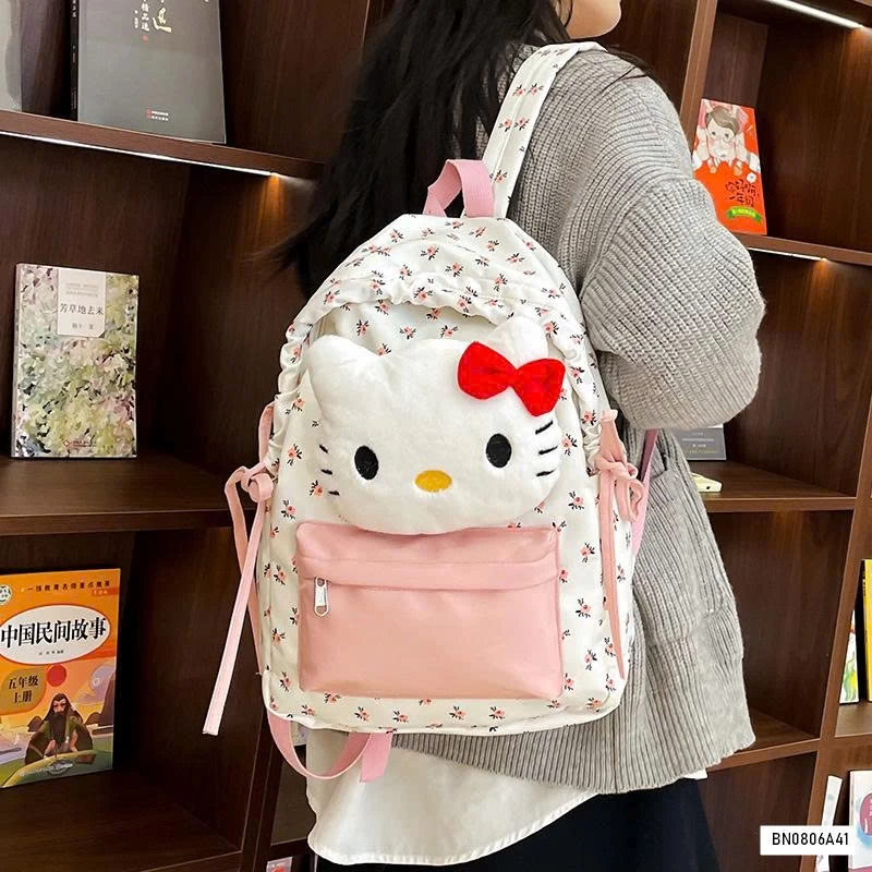 BALO VẢI GẮN THÚ BÔNG