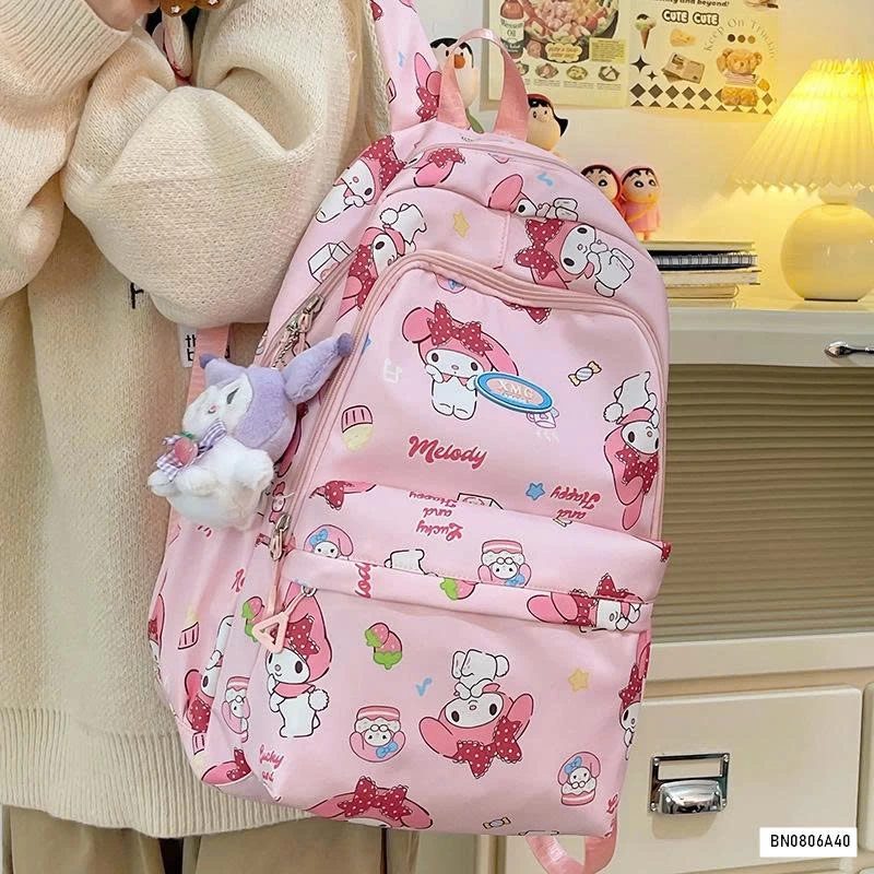 BALO VẢI IN HOẠT HÌNH DỄ THƯƠNG