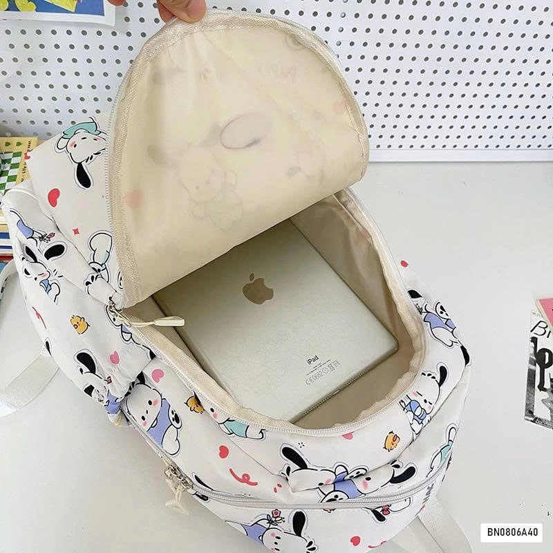 BALO VẢI IN HOẠT HÌNH DỄ THƯƠNG