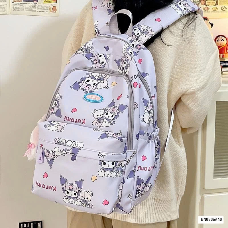 BALO VẢI IN HOẠT HÌNH DỄ THƯƠNG