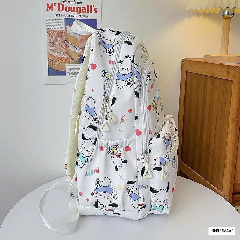 BALO VẢI IN HOẠT HÌNH DỄ THƯƠNG