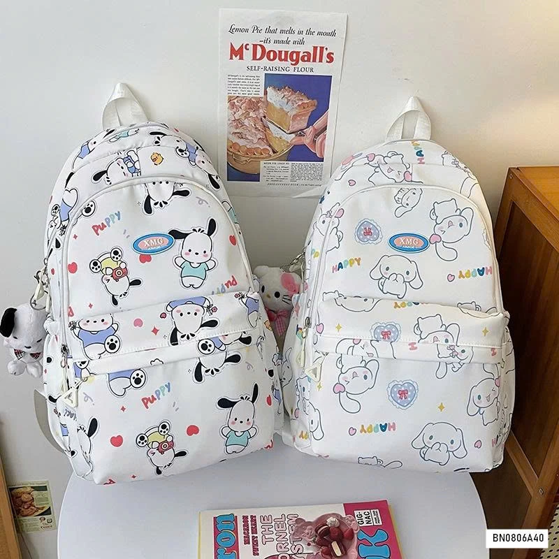 BALO VẢI IN HOẠT HÌNH DỄ THƯƠNG