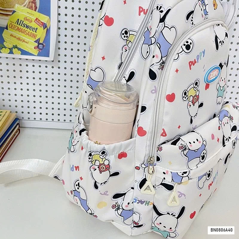 BALO VẢI IN HOẠT HÌNH DỄ THƯƠNG