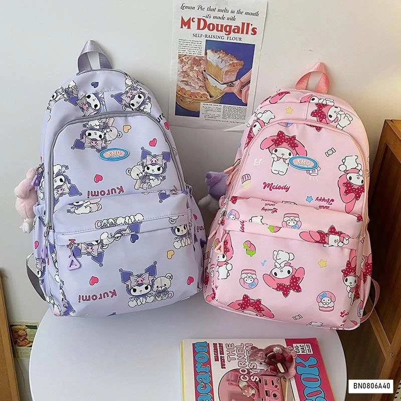 BALO VẢI IN HOẠT HÌNH DỄ THƯƠNG